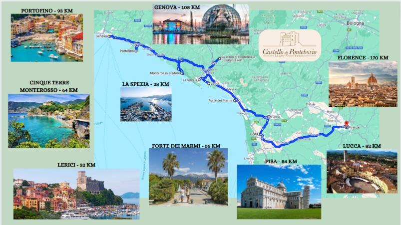 Castello Di Pontebosio Luxury Resort Licciana Nardi Екстериор снимка